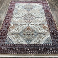 Турецкий ковер Deko 27399 Красный-крем